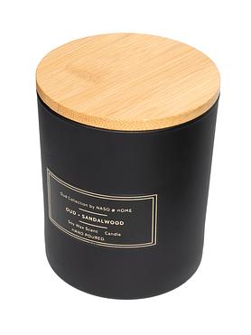Oud + Sandalwood Scented Candle (8oz)